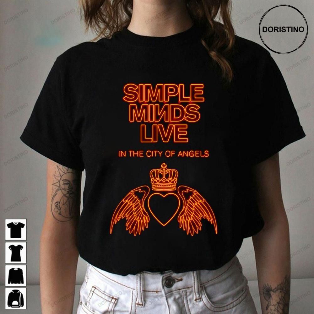 In The City Of Angels Simple Minds Awesome Shirts